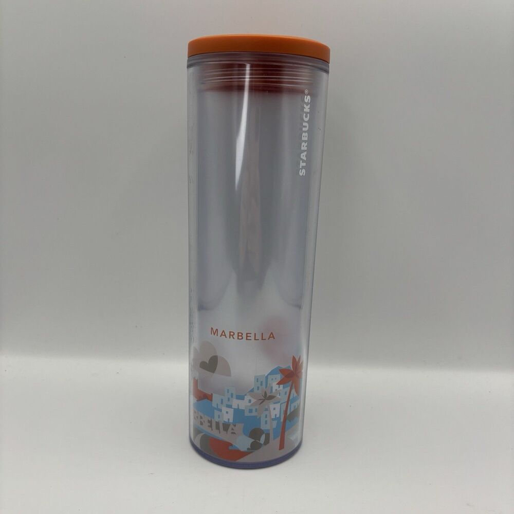 STARBUCKS You Are Here Marbella Double Wall Tumbler 16floz/473ml
